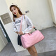 Bag de viaje Yunshun NUEVA Bolsa de yoga Bolsa de fitness deportiva para mujeres Separación húmeda húmeda húmeda húmeda húmeda gran capacidad de almacenamiento Bag de viaje de almacenamiento [rosa] 30l ancho 49*alto 25*espesor 21 cm