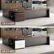 Manzun Boss Desk Office Leadership Executive Desk Modern Simple Manager Supervisor Desk and Chair 2000*800