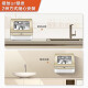 Haier dishwasher desktop 4-6 sets household constant temperature enhanced sterilization double drying one-button self-cleaning easy to install dishwasher Xiao Haibei Q3ETBW402GDD