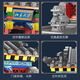 Lego -Bausteine ​​Peking University berühmte Schulgebäude Spielzeugversammlung Bausteine ​​kleine Partikel Große Wand hoher Schwierigkeit Tsinghua Park Acrylversion Peking University 3894 Partikel neun