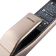 Samsung Smart Home Samsung Original importiert Electronic Lock DP728 Smart Lock Passwort Lock Haushaltssicherheitstür Vollautomatisch Fingerabdruck Lock Samsung Smart Lock DP728 Kaffee Brown (Außentür)