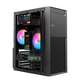 Huacheng Intel Core i5/i7/i9 level 16-core/4G independent graphics efficient office business gaming desktop computer host DIY assembly machine complete set single host configuration three enterprise procurement丨Intel 12-core丨16G丨256G
