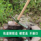 Vinoa's new pickaxe, climbing crosspick, small foreign pickaxe, outdoor hoe, pickaxe, digging bamboo shoots and roots, multifunctional agricultural tool, forged 1.5 Jin Jin is equal to 0.5 kg, manganese steel cross pick and axe