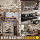 
Bull (BULL) G62 gold switch socket cream wind whole house package power supply network air conditioner two and three plug double control acrylic panel rose gold-slanted five holes