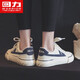 Huili Herrenschuhe Leinwandschuhe Herrenbrettschuhe Casual Sports Schuhe 2025 Sommer Neues atmungsaktives, vielseitiges Paar Trend 249 Meter Blau 42 (260 mm)