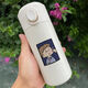 Clcey Vision Ehepaar Thermos Cup Paar Tasse Hochtümliche Schülergeschenkschiebung Einfacher Kapazität Frauen SN897 DZ744 Little Vorfahr + DZ744 Little Vorfahr Erbsen Tasse 450 ml