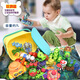 New Plant vs. Zombie Spielzeugspeicherflaschenbox Stuhl Full Set können Kinderspielzeug-Jungen Set neue 686-124 [Storage Box Stool] Hartkleber 21-teiliges Set auf den Markt bringen
