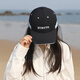 HUMTTO Men's and Women's Outdoor Baseball Cap Fashionable Adjustable Sports Cycling Sun Hat Black One Size