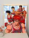 
Mie Lanat (Mie Lanat) Slam Dunk Peripheral Digital Oil Painting Diy Filling Coloring Hand-painted Basketball Gift Cartoon Acrylic Decoration Painting qx12370 50*60cm Thick solid wood inner frame + decorative outer frame (
