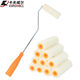 Kraftwell Paint Roller Pinsel 4 Zoll 10 Roller Core Latex -Farbbeschichtung Roller -Pinsel -Wall -Werkzeug EM3517 Roller Pinsel 9 Rollbrust 9 Zoll + 4 Roller Core EM3519