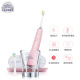 Philips (PHILIPS) electric toothbrush for adults as a gift to girlfriend/boyfriend pink diamond with brush heads*2+charging travel box+charging glass diamond 5 series pink