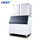 Fest Ice Machine commerciale grande capacité Milk Tea Shop Large Split Ice Cube Peth Pellet Machine Ice Machine entièrement automatique du robinet de robine