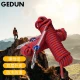 Gorton outdoor climbing rope emergency rope tool climbing rope static rope safety rope outdoor training survival rescue rescue flood relief rope red 10m 10mm+2 steel buckle