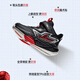 Hongxing Erke boys' shoes, girls' cotton shoes, winter children's cotton-padded basketball shoes, children's sports shoes, New Year greetings for the Year of the Horse | Star Sword, black/red - 1 size too small 30