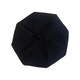 Rui Che Black Sweet Cool Beret Women's Autumn and Winter Big Head Waist Bud Painter Hat Ins Internet Celebrity Face-Showing Small Octagonal Hat Black M (56-58cm)