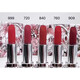 DOior lipstick sample gift box set mini five-piece set 999#760 medium sample 840 birthday gift box Year of the Dragon lipstick sample five-piece set with gift bag