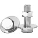 Tianzhuo Hardware 304 stainless steel air conditioner outdoor unit base mounting screw set bracket triangle assembly fixed base foot machine foot 304 stainless steel 8*25 5 sets