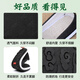 Yidisen old Beijing cloth shoes official genuine handmade mugwort deodorizing breathable soft sole casual anti-slip dad shoes black 42 (260mm)