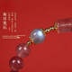 Baoxin Fanrui BOSFRU Strawberry Crystal Beaded Bracelet for Women Pink Crystal Peach Blossom Bracelet for Girlfriend and Student Girlfriend Sweetheart Strawberry Strawberry Crystal 8mm Bracelet