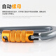 Gorm safety hook D type 40KN mountain climbing equipment automatic main lock quick-hook sliding rope down GM960