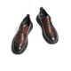 Belle punched breathable casual leather shoes men's trendy business shoes A1365BM4 pre-sale brown 40 (250mm)