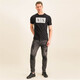 Футболка Armani/Axe Men's Alphabet Print Fashion Fashion с короткими рукавами.