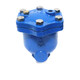 Válvula de escape Micro Emike 9708 Piezas interiores de acero inoxidable de hierro fundido Descarga automática WP1x equipado verticalmente con escape general 15-50 1.5 pulgadas Válvula de escape DN40