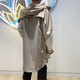 阿迪达斯 （adidas）叶草外套男士秋季新款连帽防风运动服健身训练上衣休闲中长款夹克 HE6623 XS