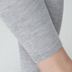 Factivewake yijue Pure Cachemire sous-vêtements et femmes peignés 68 Camions minces de sous-vêtements en cachemire et pantalon d'automne Set Men's Round-Light-Light Grey-Reguar M