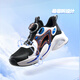 Anta children's sandals men's big children's beach shoes 2024 summer Baotou breathable knob button sports class sports frame shoes black/white/middle blue 6995H-1 38
