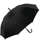Paradise increased sun protection umbrella straight pole ten bone reinforcement vinyl 193E upgraded version black