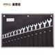 MASTERPROOF wrench tool bag dual-purpose rollable and hanging thickened wear-resistant Oxford cloth wrench bag wrench hanging bag for home use 8-piece storage bag (wrenches not included)