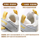 Babu Dou Baby Shoes Winter Style Plus Velvet Warm Cotton Shoes Soft Sole Functional Toddler Shoes Two Cotton Shoes Galaxy Gray 18