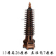 Inofen Wenchang Tower Line Incense Burner Home Indoor Vertical Incense Holder Sandalwood Agarwood Incense Furnace Antique Aromatherapy Furnace Ornaments Wenchang Tower Incense Burner (With Gourd Incense Plug Color Random)