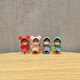 
Gelun Cute cartoon desktop character small ornaments creative office healing mini couple micro landscape decoration one-doll kitten combination