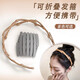 唐芙妮洗脸折叠发箍女2024新款旅行用可伸缩带齿防滑压发碎发头箍发卡 黑色折叠发夹
