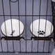 Hanhan Pet Pet Cat and Dog Bowl Hanging Cage Special Ceramic Bowl Fixed Hanging Cage Cat and Dog Food Basin Water Bowl Cage Hanging Ceramic Bowl