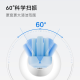 JD.com MADEL SMART SEAMPING ELEKTRISCHE ZAHNBRUSS JZ9 Seiden Satin Silber Ultra-Long Battery Life Polishing Gummi