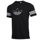 Adidas Clover T-Shirt Herrensport und ungezwungene Kurzschlärm-Top T-Shirt FM3897 FM3897 XS
