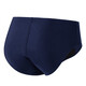 YINGFA Badehose Herren Schwimmtraining Wettkampf Erwachsene und Kinder Seilrennen Dreiecksbadehose Breitkrempige Badehose 9109 9109-2 Blau 2XL