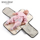 Inselbaby Windeln Pads für Babys Multifunktional tragbare Windelpolster für Windeln Aufbewahrungstaschen für Mutter- und Babyversorgungen Rauchwellen-Asche-Portierbabywindeln Pads