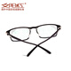 Sunset Red Reading Lunes Men's Men's Long et proche à double usage anti-bleu zoom Zoom Business Fashion Femmes Lunettes âgées haute définition E9010 Start School