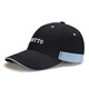 HUMTTO Men's and Women's Outdoor Baseball Cap Fashionable Adjustable Sports Cycling Sun Hat Black One Size