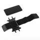 Zkhe Armbeutel, Handy Armriemen, Sportgelenkriemen, Fitness Multifunktion atmungsaktiver Armbeutel, rotierende und abnehmbare Armabdeckung, Armabdeckung, schwarz