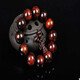 Big Red Rosewood Armband Holz Männer Geschenk rotes Holz Buddhistische Perlen kultureller Rosenkranz Sn3894 2.0*12 Stück Zambia Blutsandelholzarmband