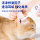 Get a pet (YOUNGER PET) pet ear drops to remove ear mites and fungi for cats, ear cleaning fluid for dogs and cats, special ear cleaning fluid for dogs and cats, new upgraded and enhanced version 120ml soft tip ear drops*1 No Specifications