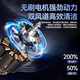 Enbaisheng car vacuum cleaner, large suction, handheld car, home wireless, high power, portable, small mini desktop, easy to suck dust in the car, clean up, suction computer dust removal artifact