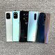 OnePlus 8 original glass back cover 8Pro original mobile phone back case 1+8T back case rear screen battery suitable for OnePlus 8 black mirror without frame with auxiliary adhesive backing/heating patch