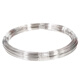 Haysdik [Jingcang Distribution] 304 stainless steel wire, net clothes hanger bundled soft and hard steel wire, glossy spring wire, 2mm medium hard wire (1kg) about 40 meters