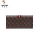 Woodpecker (TUCANO) wallet women's long wallet card bag two-in-one classic printed large capacity wallet practical birthday gift girlfriend
